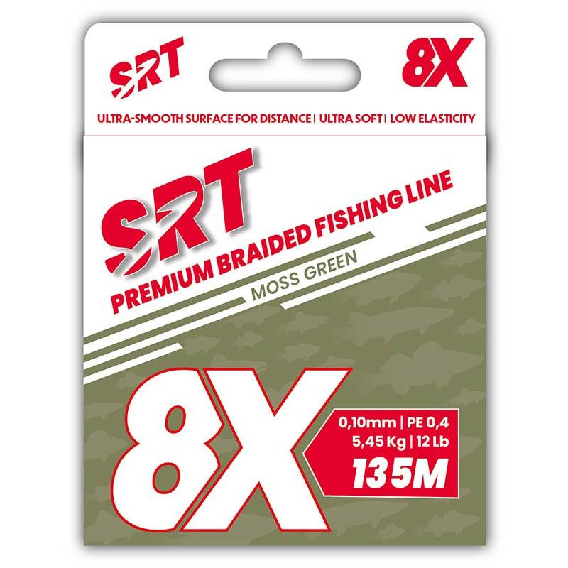 FILO DA PESCA 8X SRT MOSS GREEN 14/100
