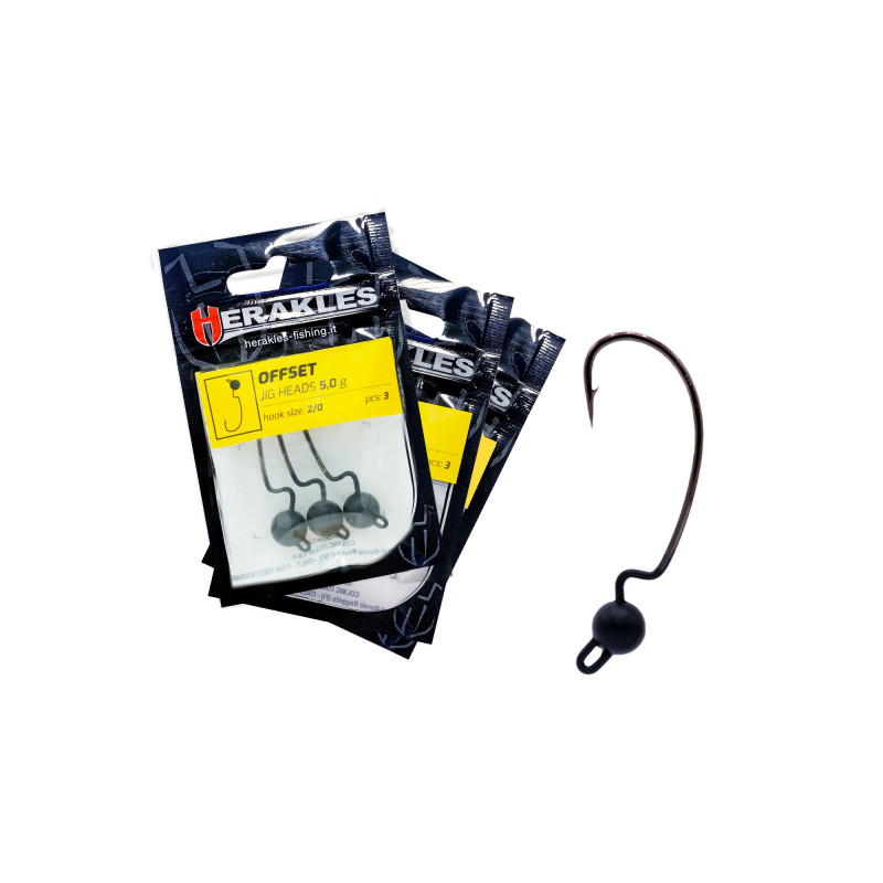 ARTIFICIALE HERACLES OFFSET JIG HEAD 3.5 1/0