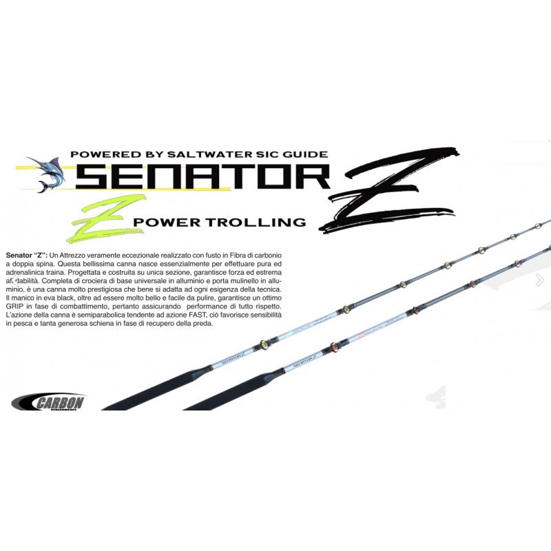 canna da pesca traina olimpus senator z mt 190 6/8 lb